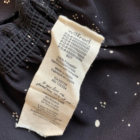 Aritzia, Wilfred short-sleeved peplum top - Picture 3 of 3